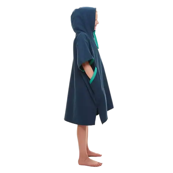 Quick Dry Change Robe Red Original Kids- Navy – Image 6
