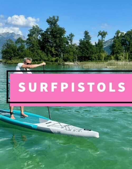 surfpistols paddle boards test X3 annecy