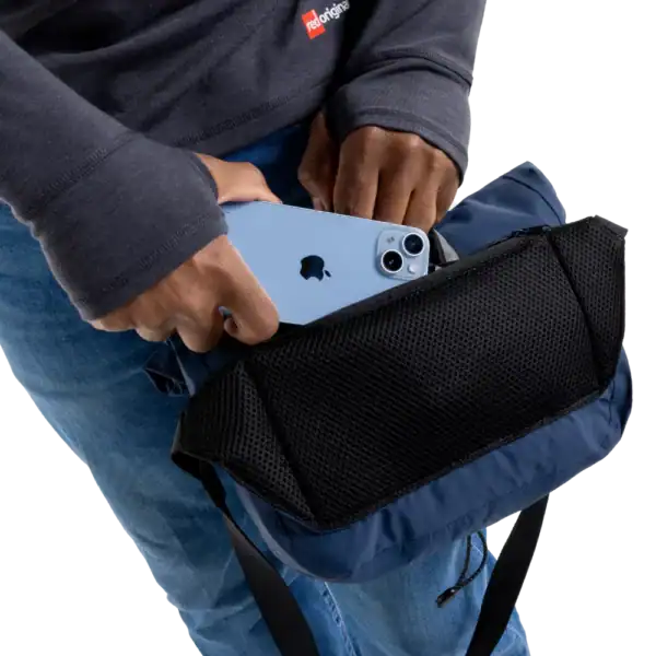 Sac bandoulière étanche léger 7L - Bleu Océan – Image 10