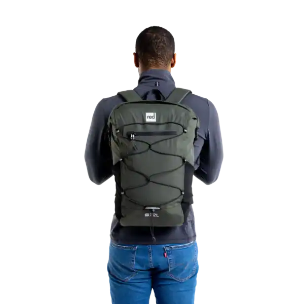 Sac à Dos léger et imperméable Red Original 22L - Vert olive – Image 6