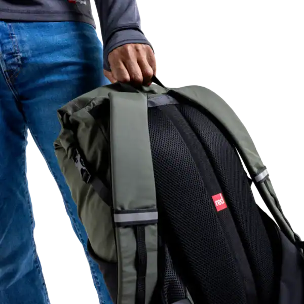 Sac à Dos léger et imperméable Red Original 22L - Vert olive – Image 9