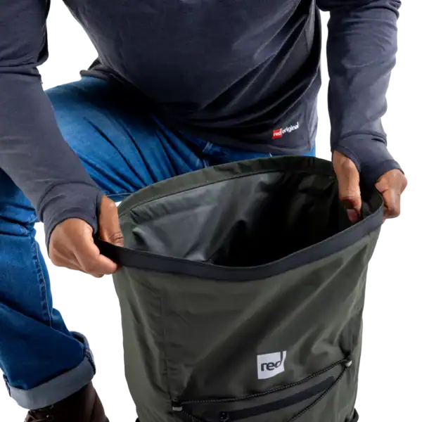 Sac à Dos léger et imperméable Red Original 22L - Vert olive – Image 10