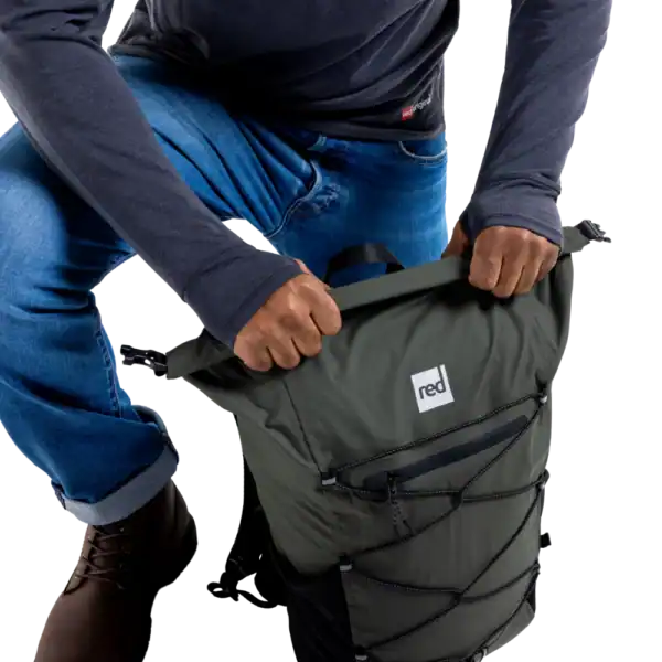 Sac à Dos léger et imperméable Red Original 22L - Vert olive – Image 11