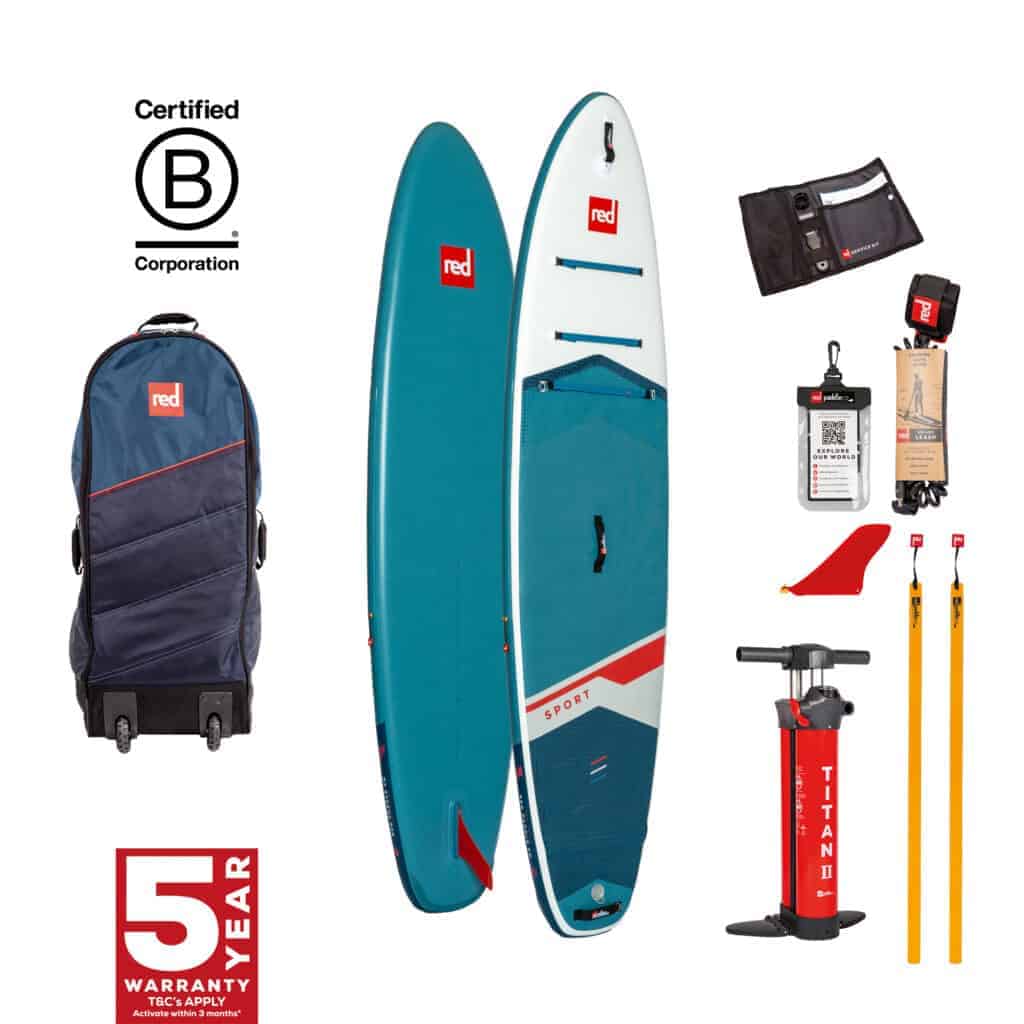 package Red Paddle Sport 11'3 MSL 800