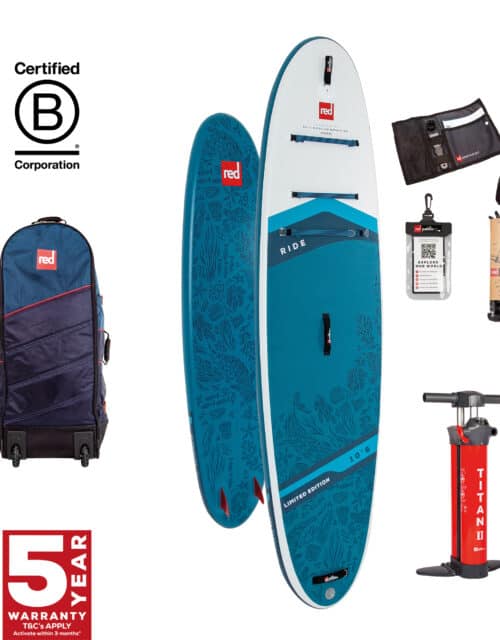 10'6" Ride Limited Edition red paddle