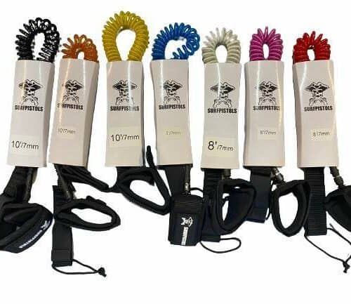 leash coiled surfpistols