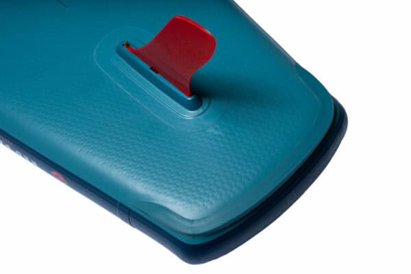 Paddle gonflable Opti pour le paddleboarding, design coloré et stabilité optimale.