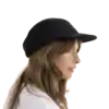 Casquette de surf noire pour le paddle et l'optimum, protection contre le soleil.