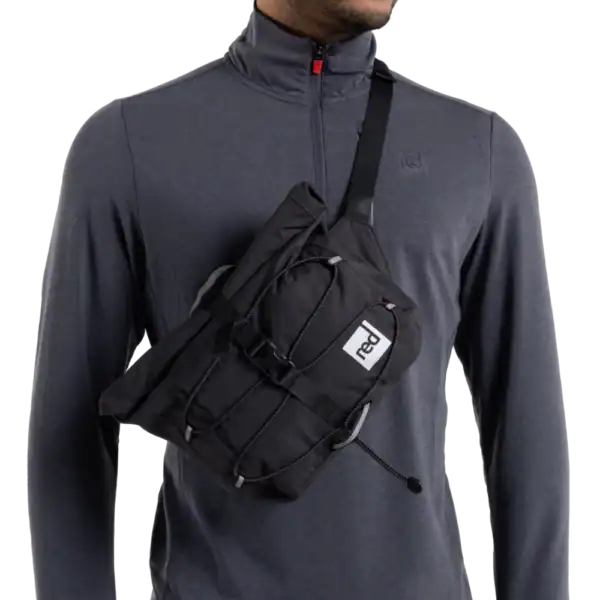 Sac Bandoulière Étanche Léger 7L - Noir