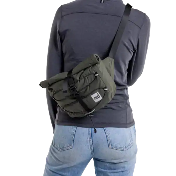 Sac bandoulière étanche léger 7L - Vert Olive – Image 8