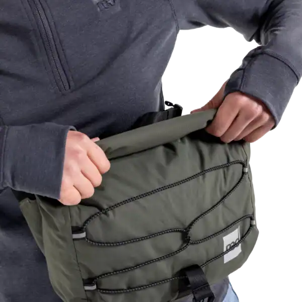 Sac bandoulière étanche léger 7L - Vert Olive – Image 10