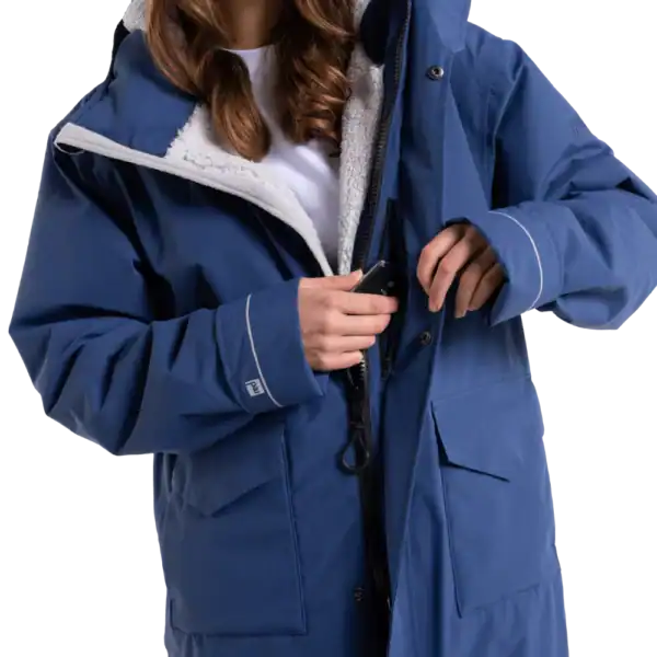 Parka EVO Pro Slimline Femme – Admiral Blue