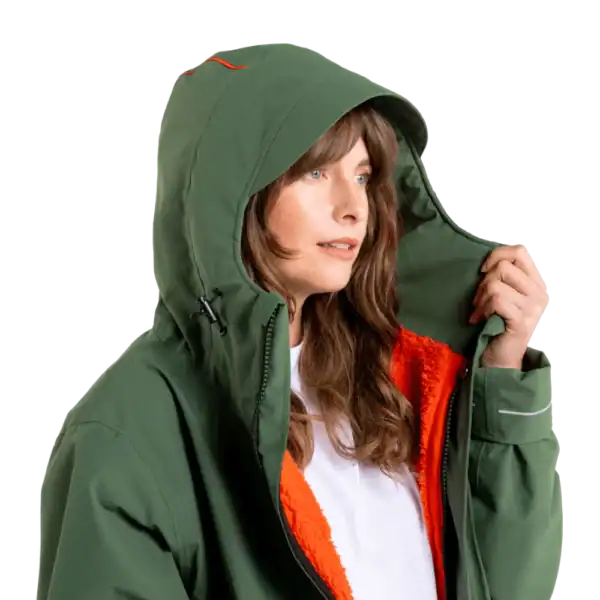 Parka EVO Pro Slimline femme – Forest Green