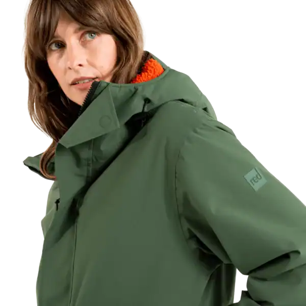 Parka EVO Pro Slimline femme – Forest Green