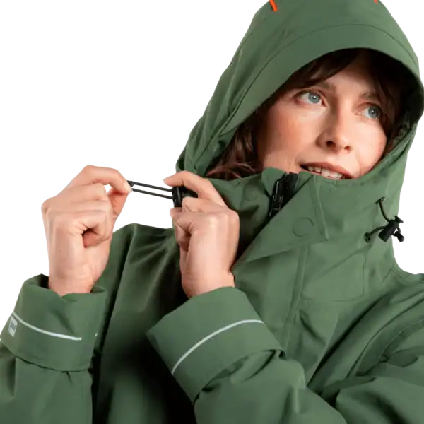 Parka EVO Pro Slimline femme – Forest Green