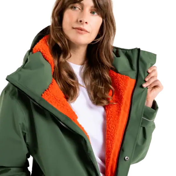 Parka EVO Pro Slimline femme – Forest Green