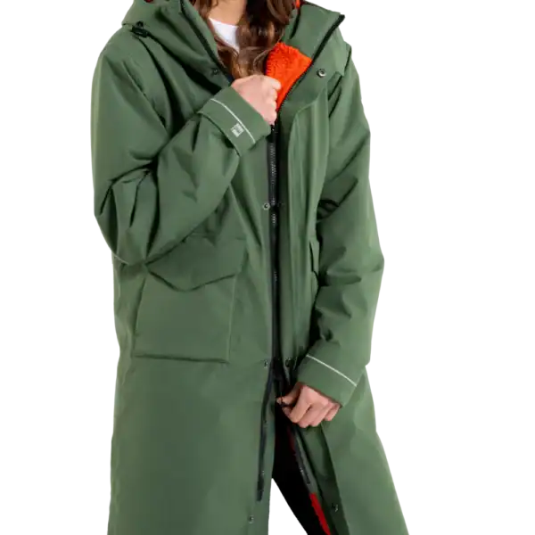 Parka EVO Pro Slimline femme – Forest Green