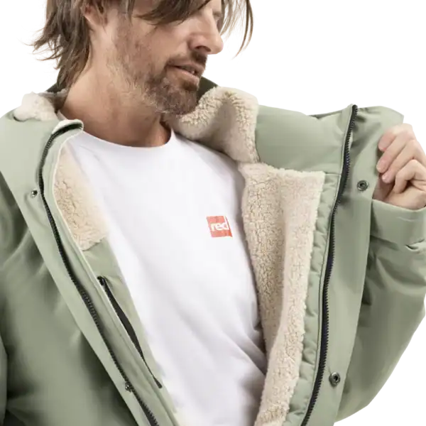 Parka EVO Pro Slimline Homme – Sage Green (Vert Sauge)