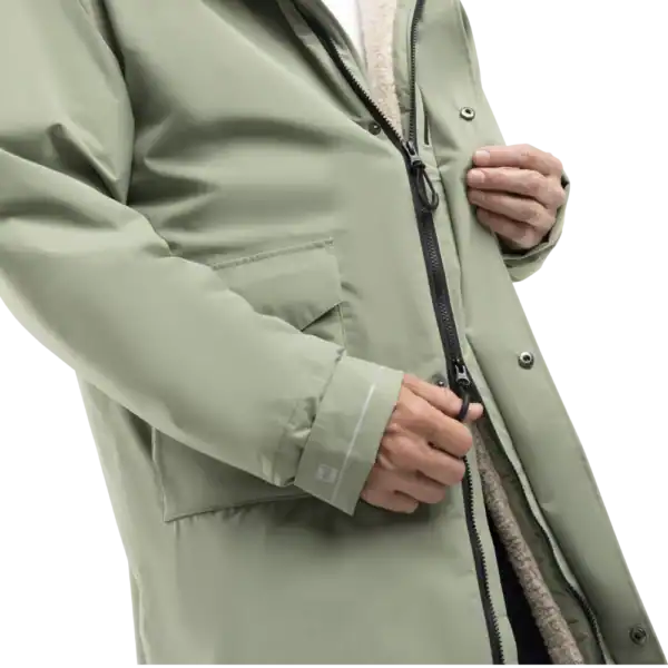Parka EVO Pro Slimline Homme – Sage Green (Vert Sauge)
