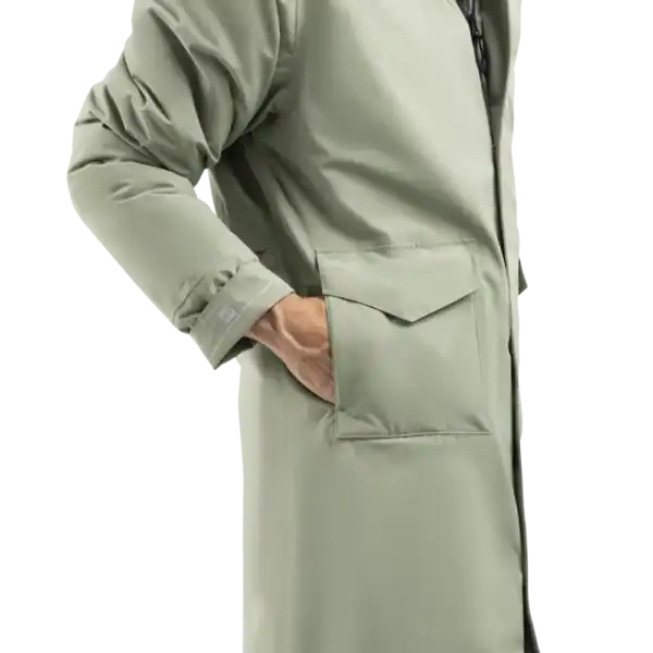 Parka EVO Pro Slimline Homme – Sage Green (Vert Sauge)