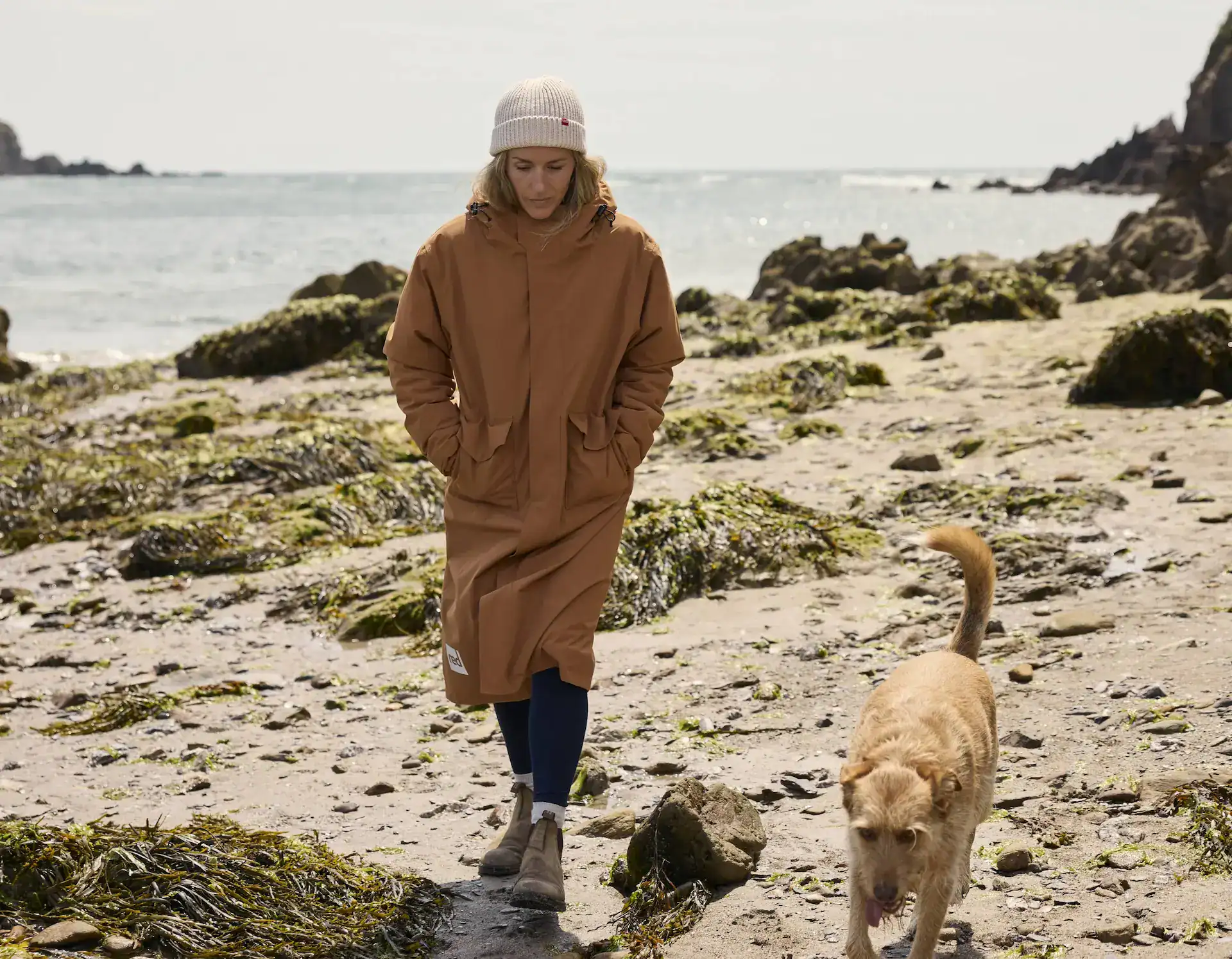 parka Red Paddle EVO slimline caramel femme