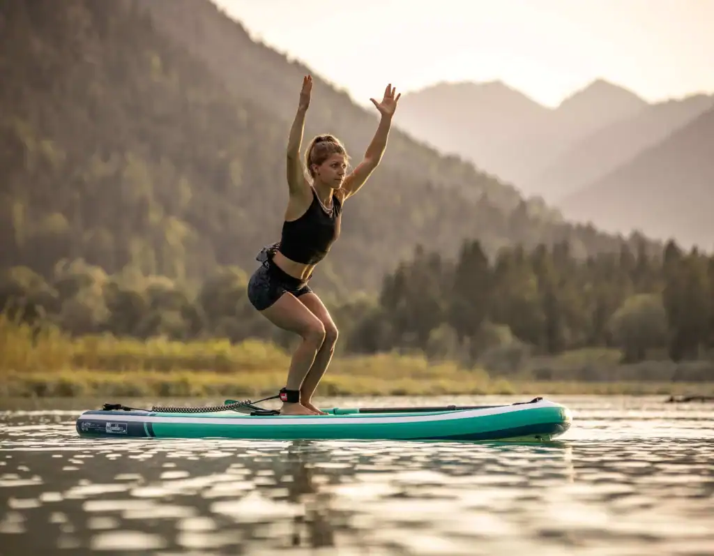 paddle yoga