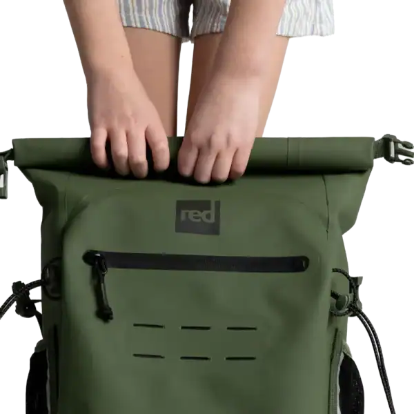 red equipment backpack 12l olive green 05 detail