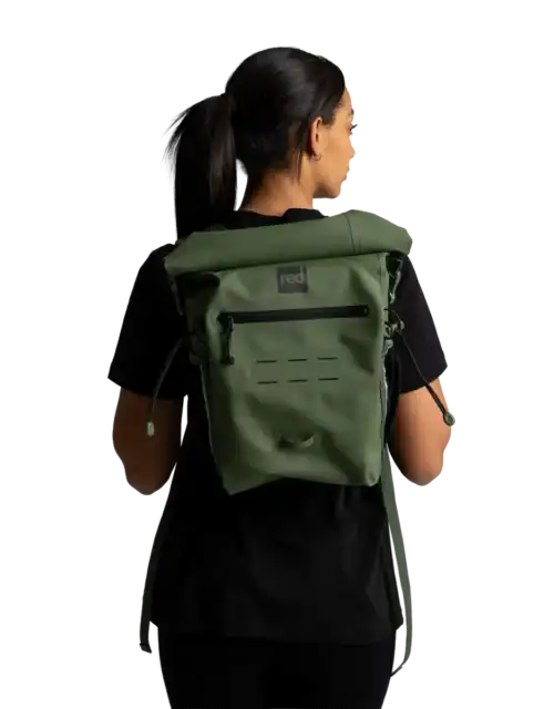 red equipment backpack 12l olive green 07 roll top