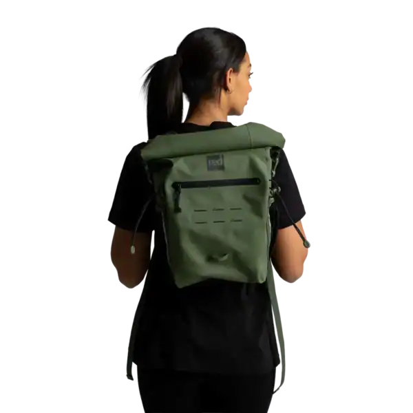 red equipment backpack 12l olive green 07 roll top