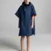 red poncho microfibre enfant admiral blue 01 face