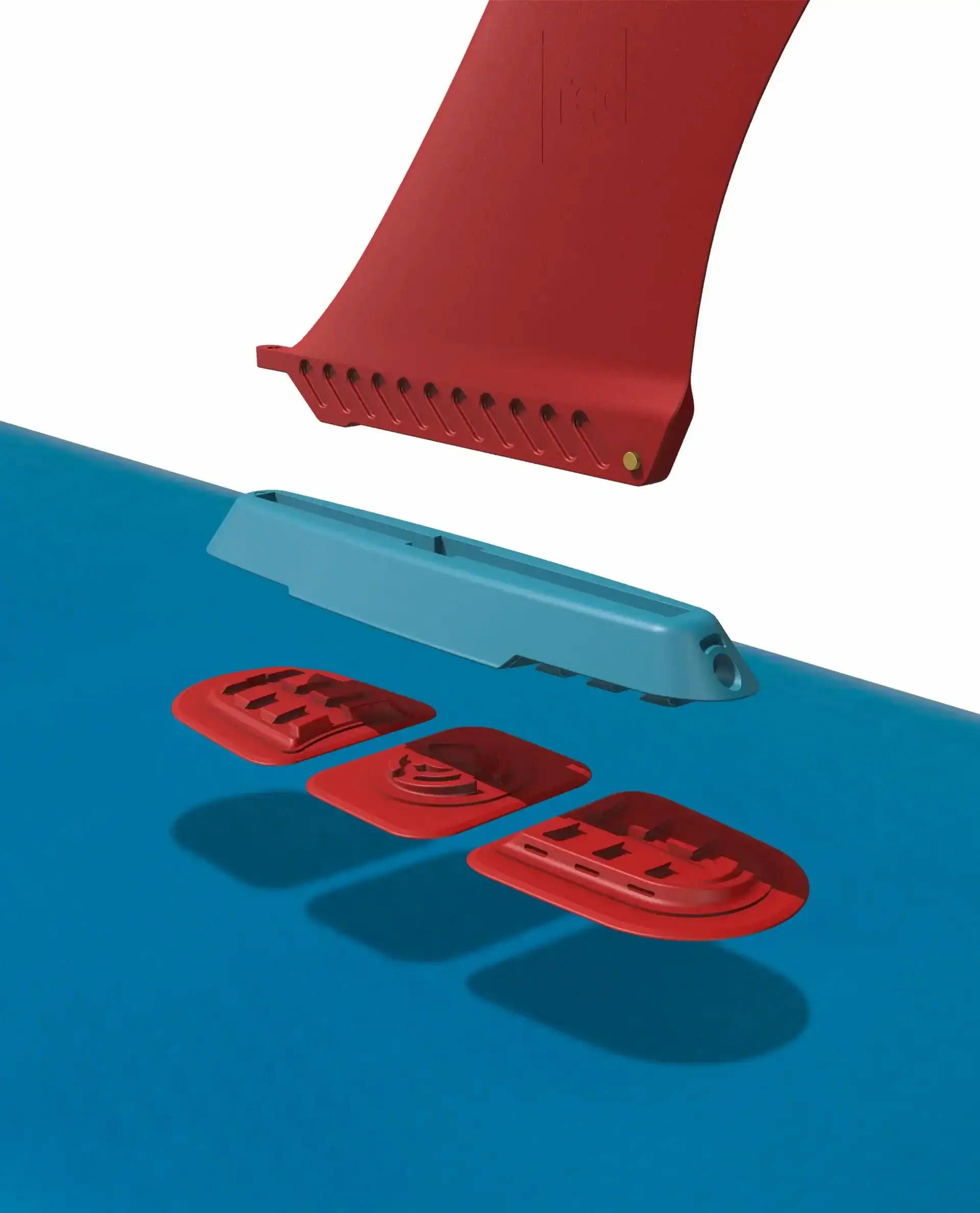 Spin Box System Red Paddle Future Series — boîtier d'aileron amovible breveté