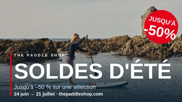Soldes d'été 2026 The Paddle Shop - paddle Red Paddle sur l'eau