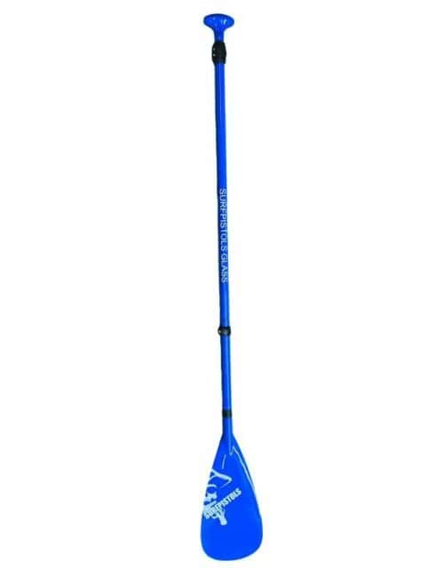 Pagaie de stand up paddle Surfpistols 100% fibre de verre 3 parties coloris Navy