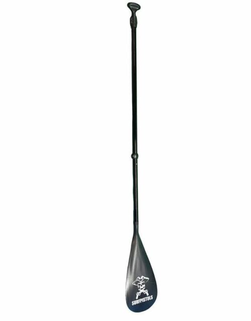Pagaie SUP Surfpistols fibre de verre 3 parties poignée et pale nylon