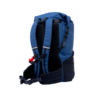 red-paddle-sac-a-dos-35l-ocean-blue-3 Sac à dos Red Paddle 35L Ocean Blue de profil, bretelles rembourrées et sangle de poitrine