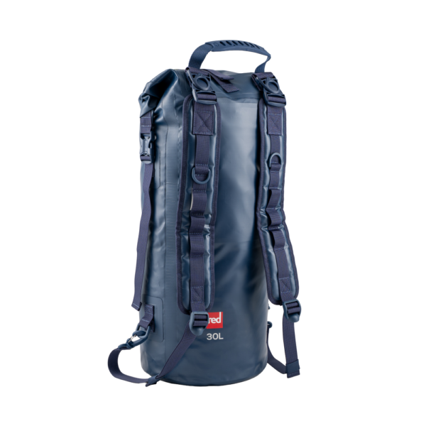 studio image red equipment ss25 roll top dry bag backpack 30l admiral blue 02 9d26f25f 5929 44a6 b406 ea134f3200c9.png Dry Bag Backpack 30L Red Equipment bleu