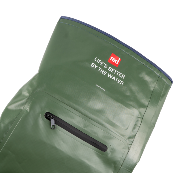 sac à dos étanche roll top dry bag backpack 30l red equipment Sac à dos étanche Red Roll Top Dry Bag Backpack 30L Forest Green, vue 7