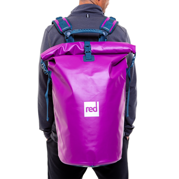 sac à dos étanche roll top dry bag backpack 30l red equipment Sac à dos étanche Red Roll Top Dry Bag 30L Venture Purple
