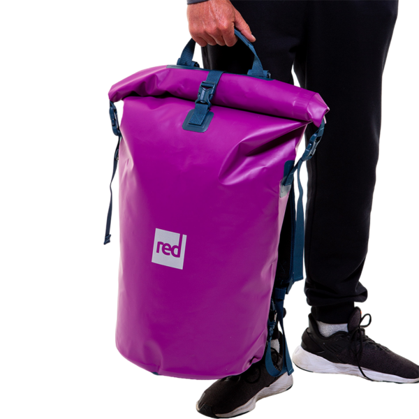 sac à dos étanche roll top dry bag backpack 30l red equipment Sac à dos étanche Red Roll Top Dry Bag 30L Venture Purple vue 2